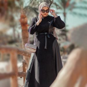 Leather and Suede Dress