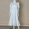 white dress
