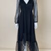 black dress