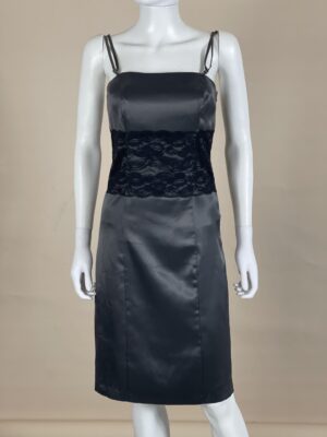 فستان اسود ستان قصير night black dress