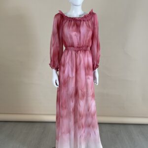 pinky rose dress