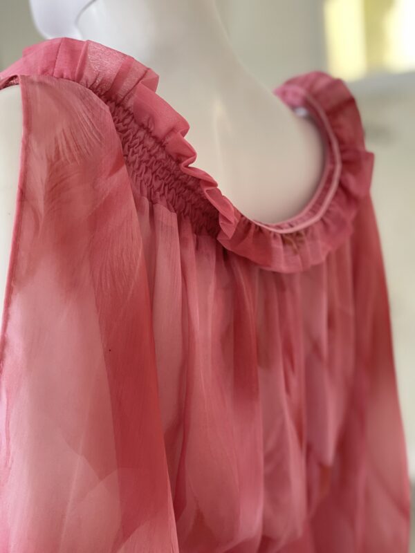 pinky rose dress