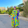 فستان ستان الوان اورانج فستان ستان الوان اورانج