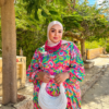 04845974-FCC1-4933-9772-9997CAD4A1DD فستان ألوان بينك في أخضر