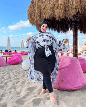 palm Palm Burkini Top and Pants