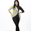 Butterfly burkini top and pants