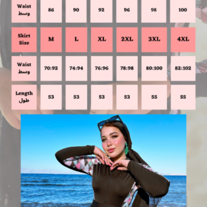 Siwa burkini top only