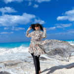 Golden Leaves Burkini Without Skirt cover