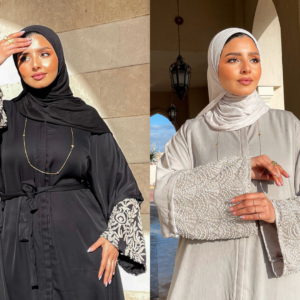 Light Diamond Abaya