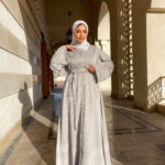 Light Diamond Abaya