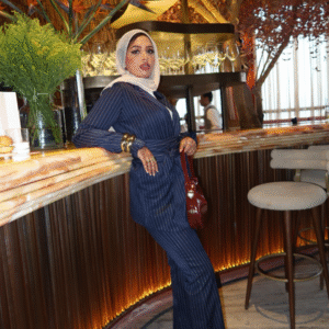 Navy Glam Suit