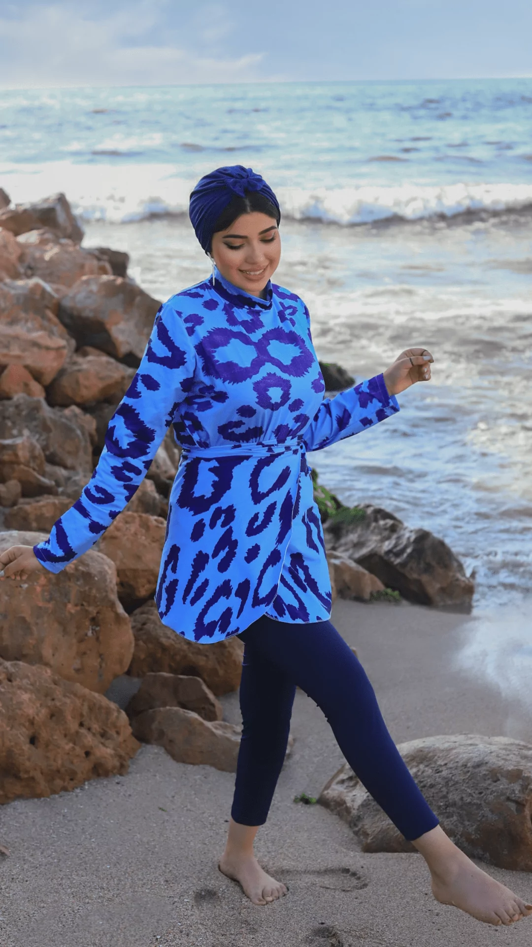star burkini top and pants