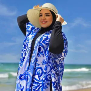 كيمونو ازرق