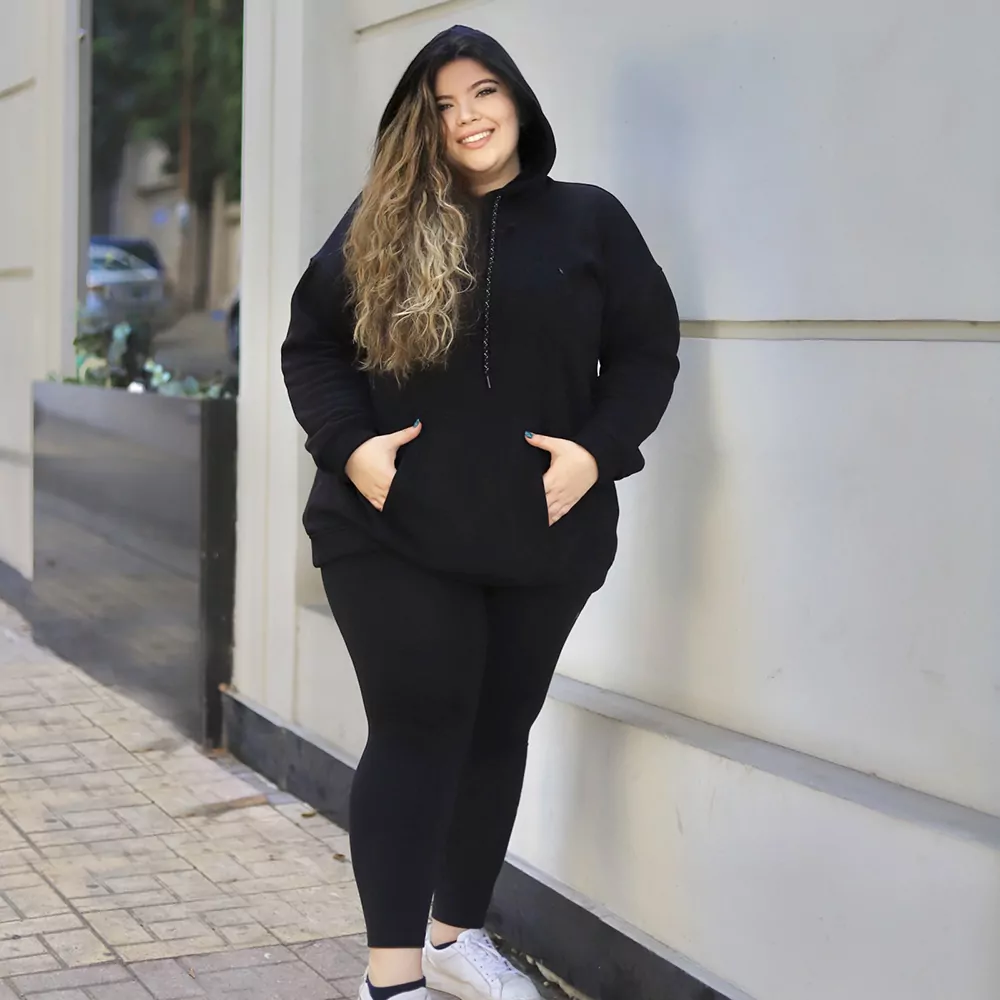 سويت شيرت ميلتون + بنطلون فيلار ميلتون hoddie winnie