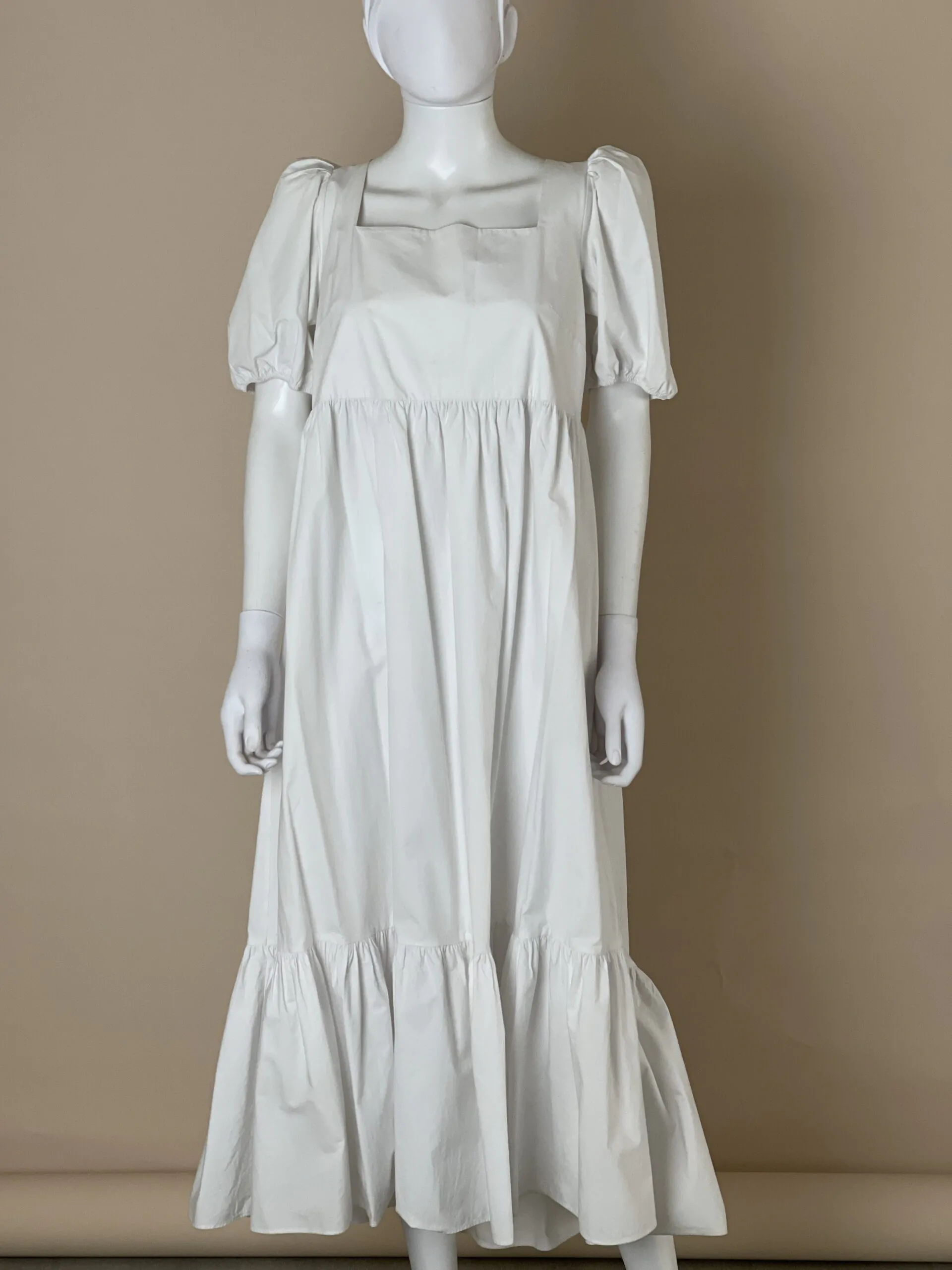 white dress