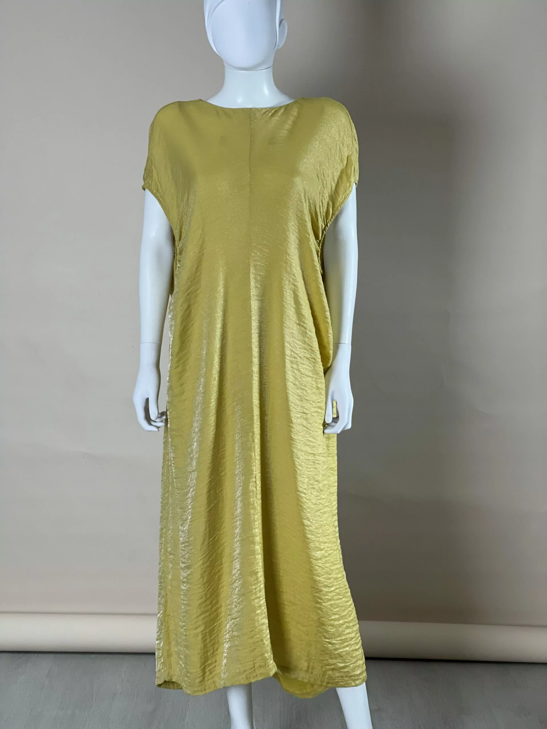 mustard dress
