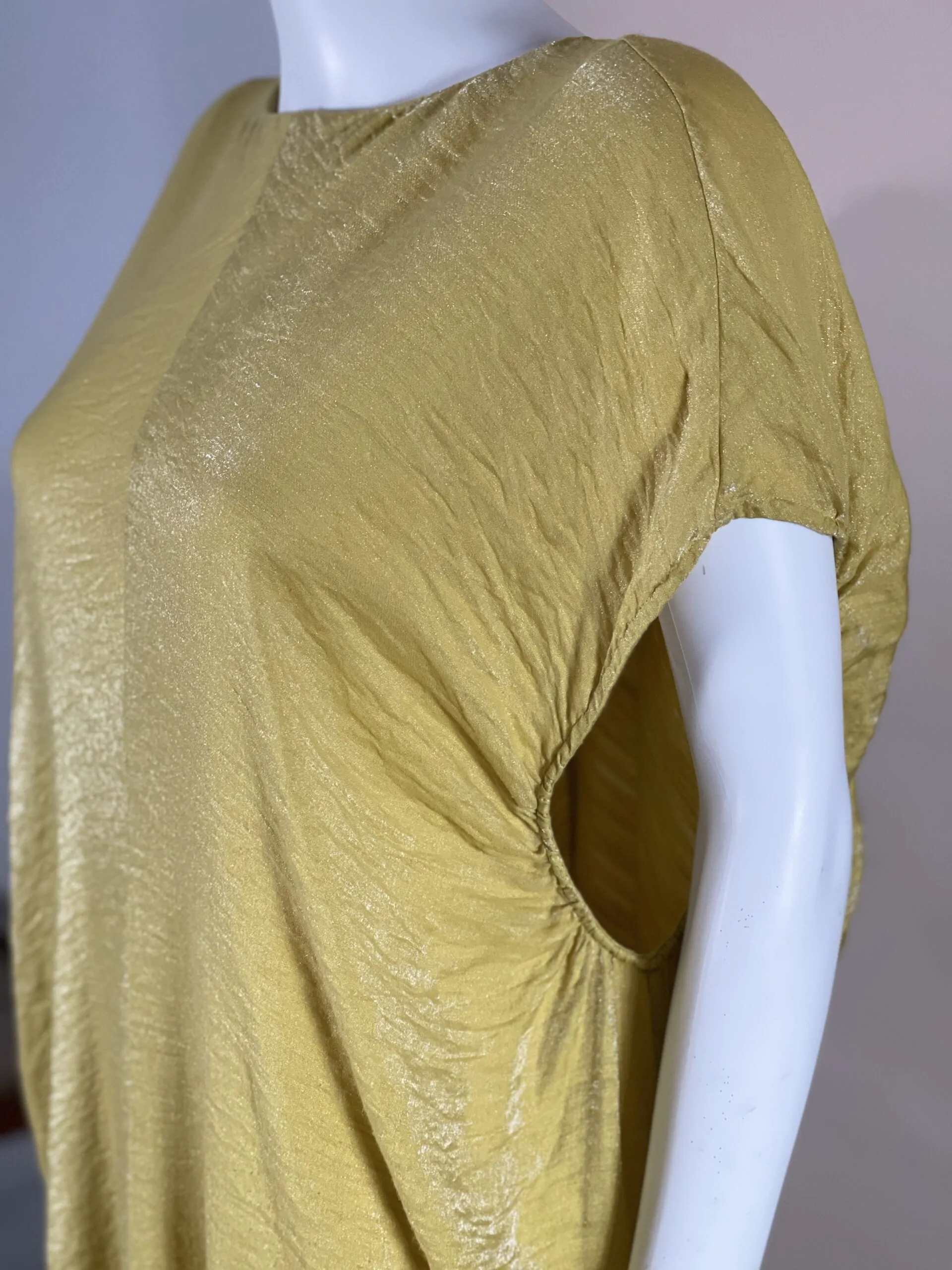 mustard dress