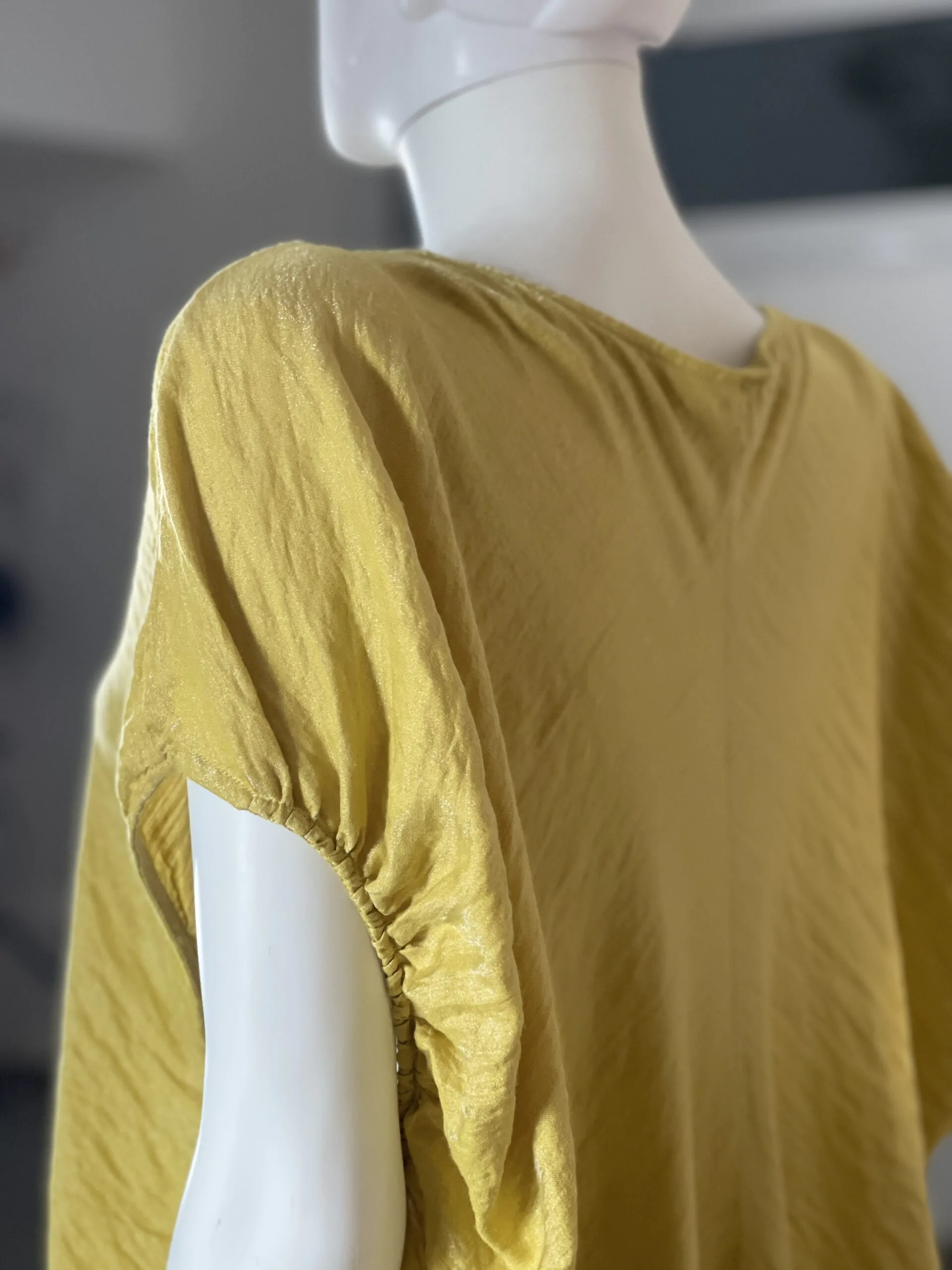 mustard dress