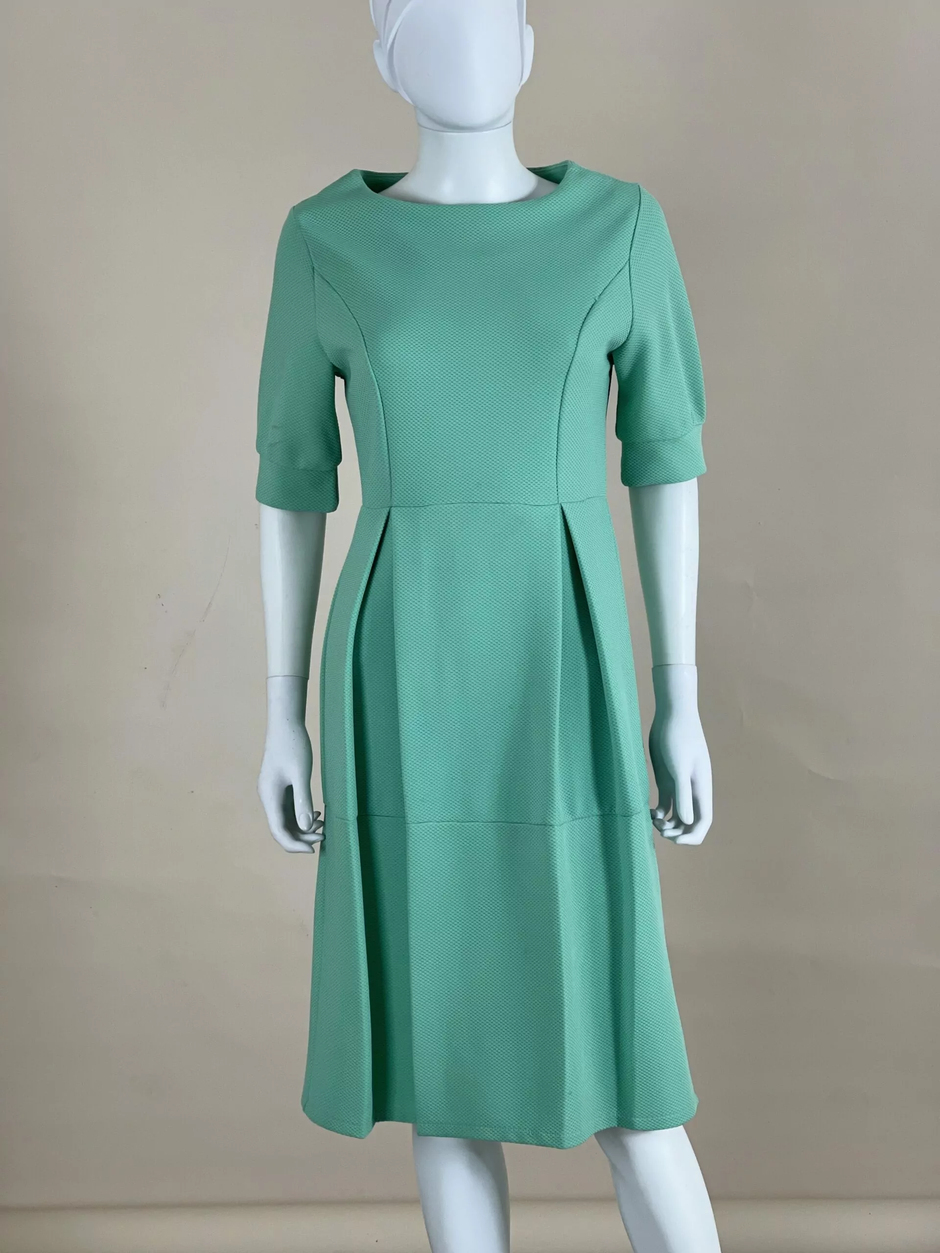 mint green dress