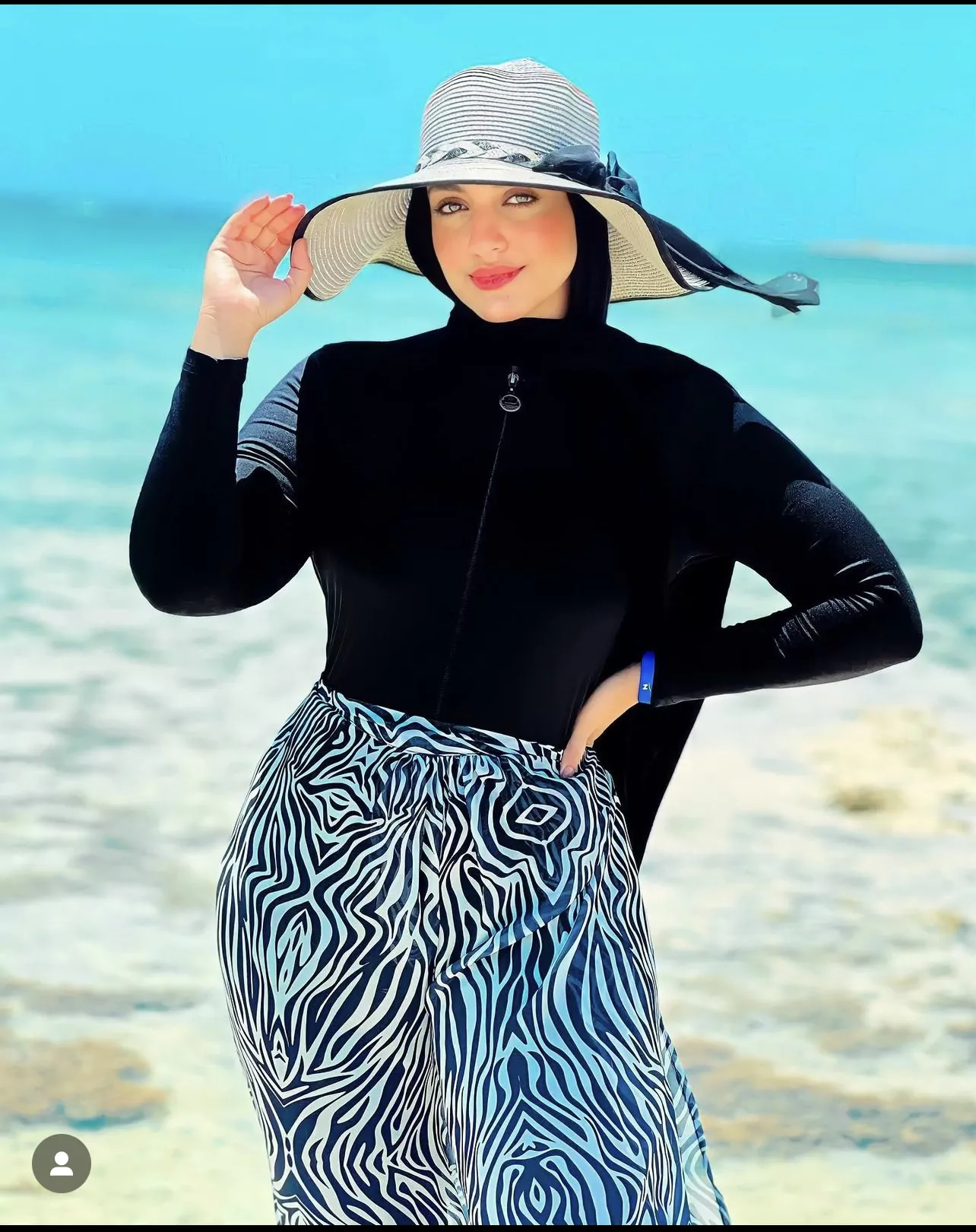Zebra cover pants