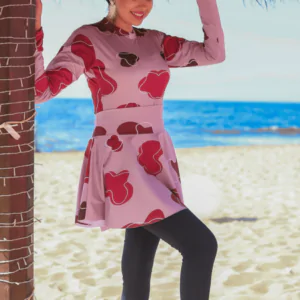 Lips burkini top only