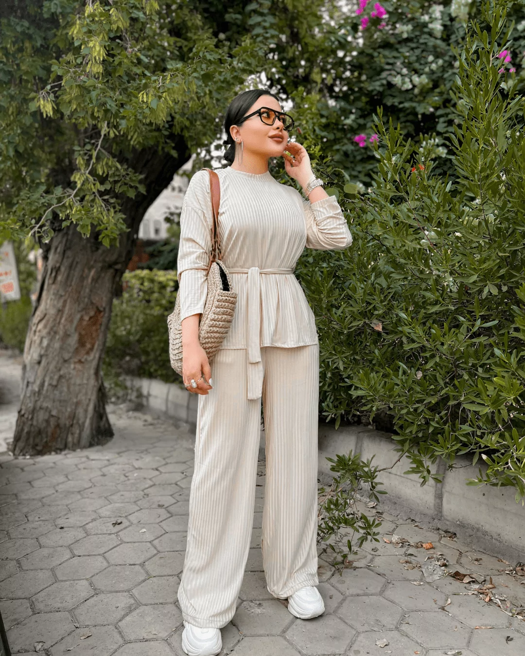 summer Ribbed Suit
