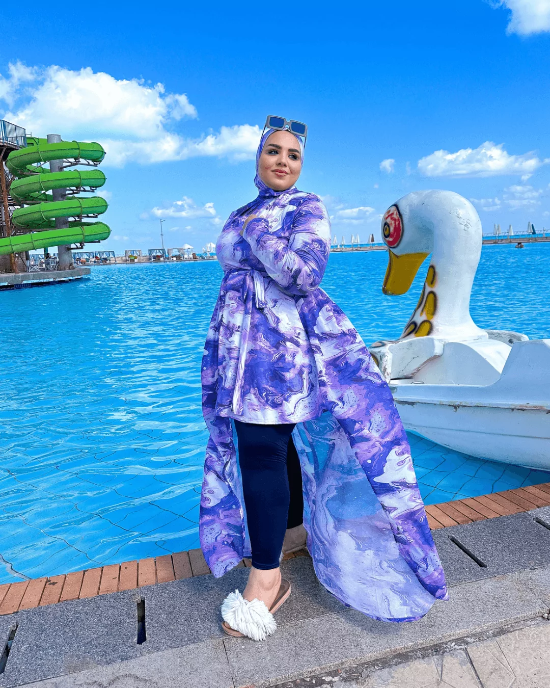 بوركيني PURPLE RAIN (Full set)