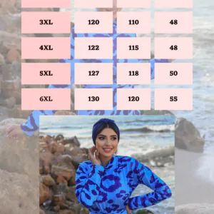 star burkini top and pants