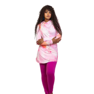 Flamingo Vibes Burkini Top and Pants