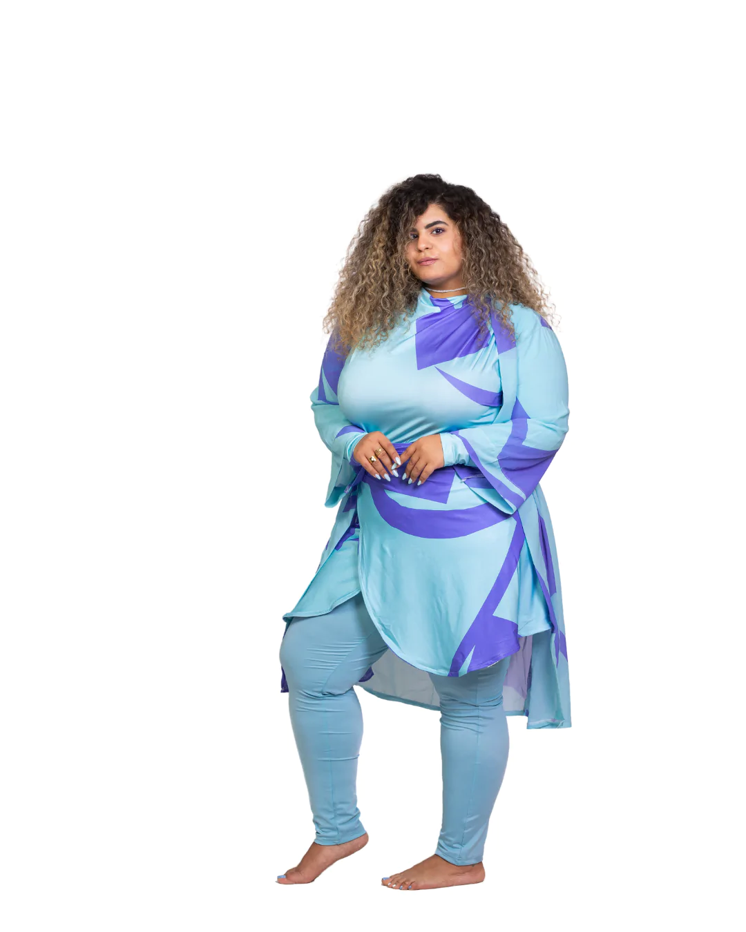 Blue Hole Burkini Full Set