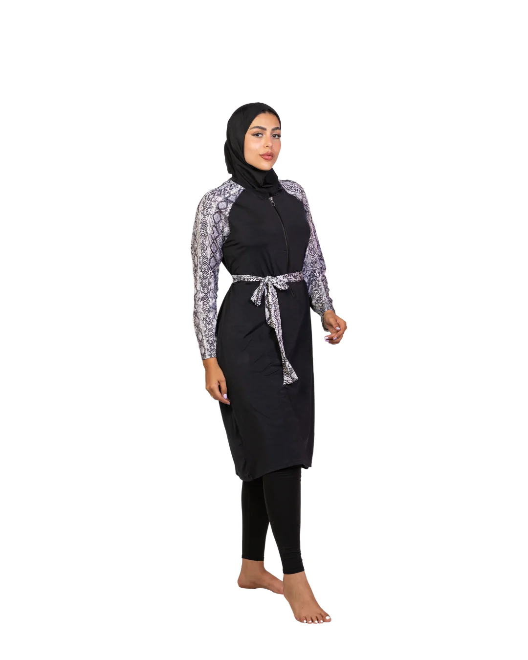 Leopard Burkini Top Only