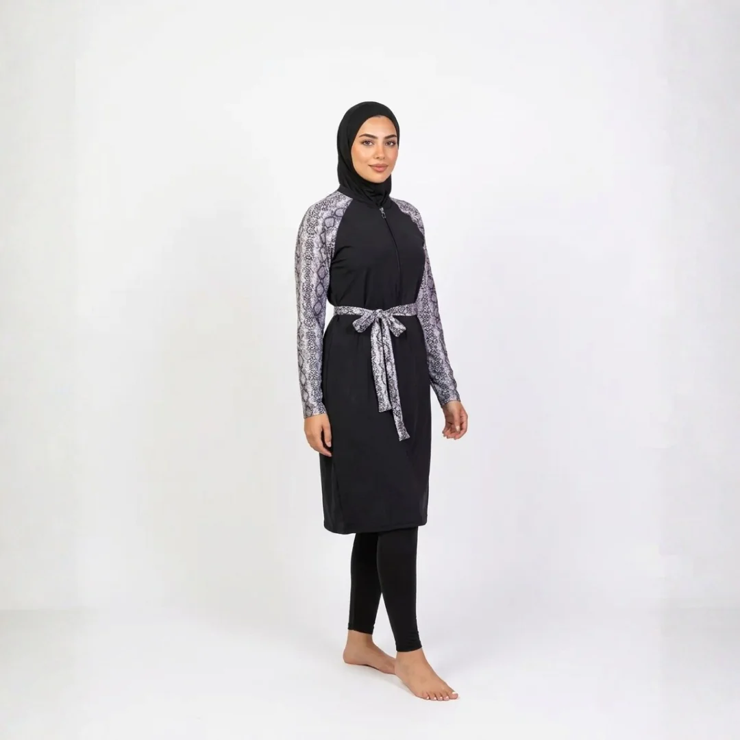 Leopard Burkini Top and Pants Leopard Burkini Top and Pants