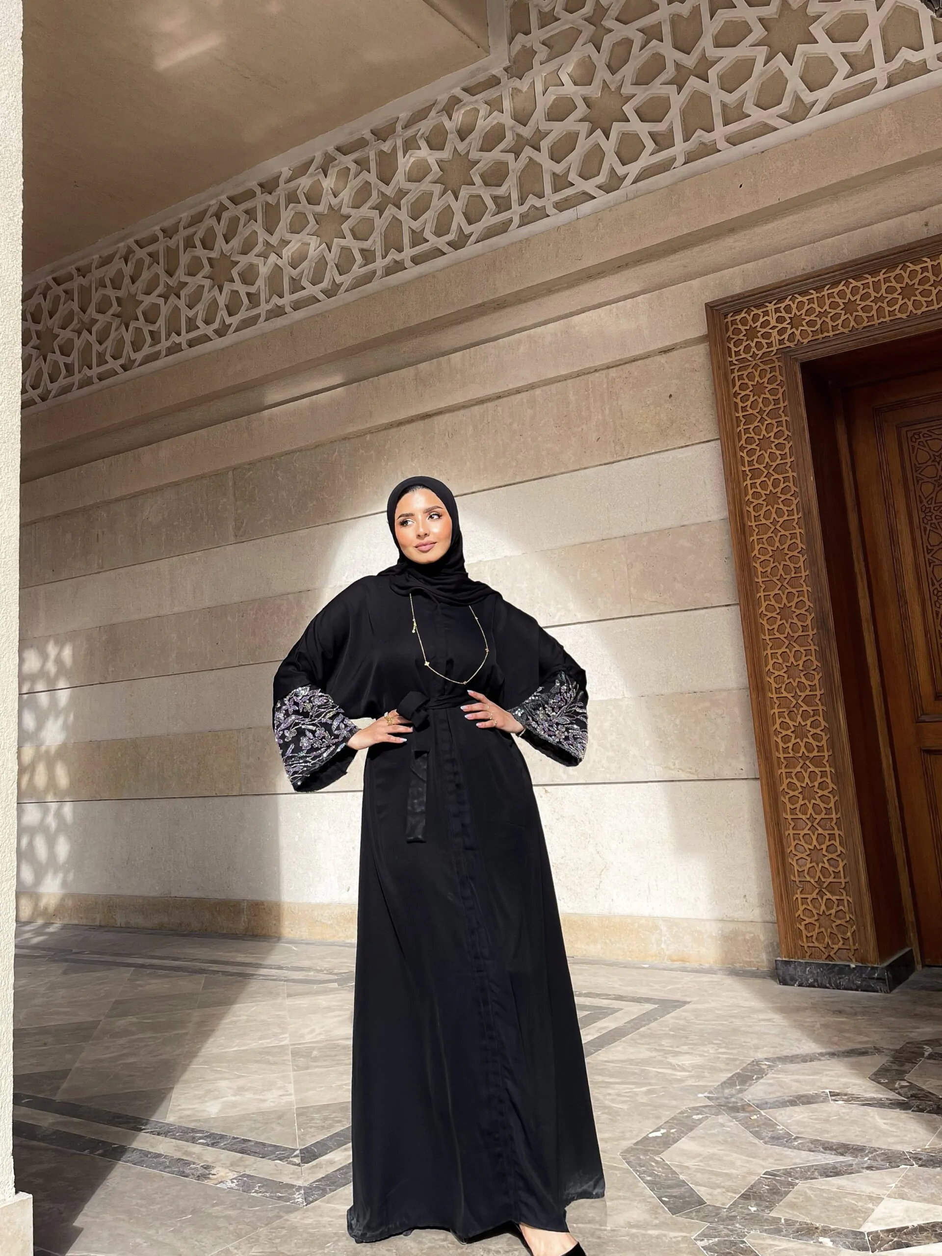 Black Diamond Abaya