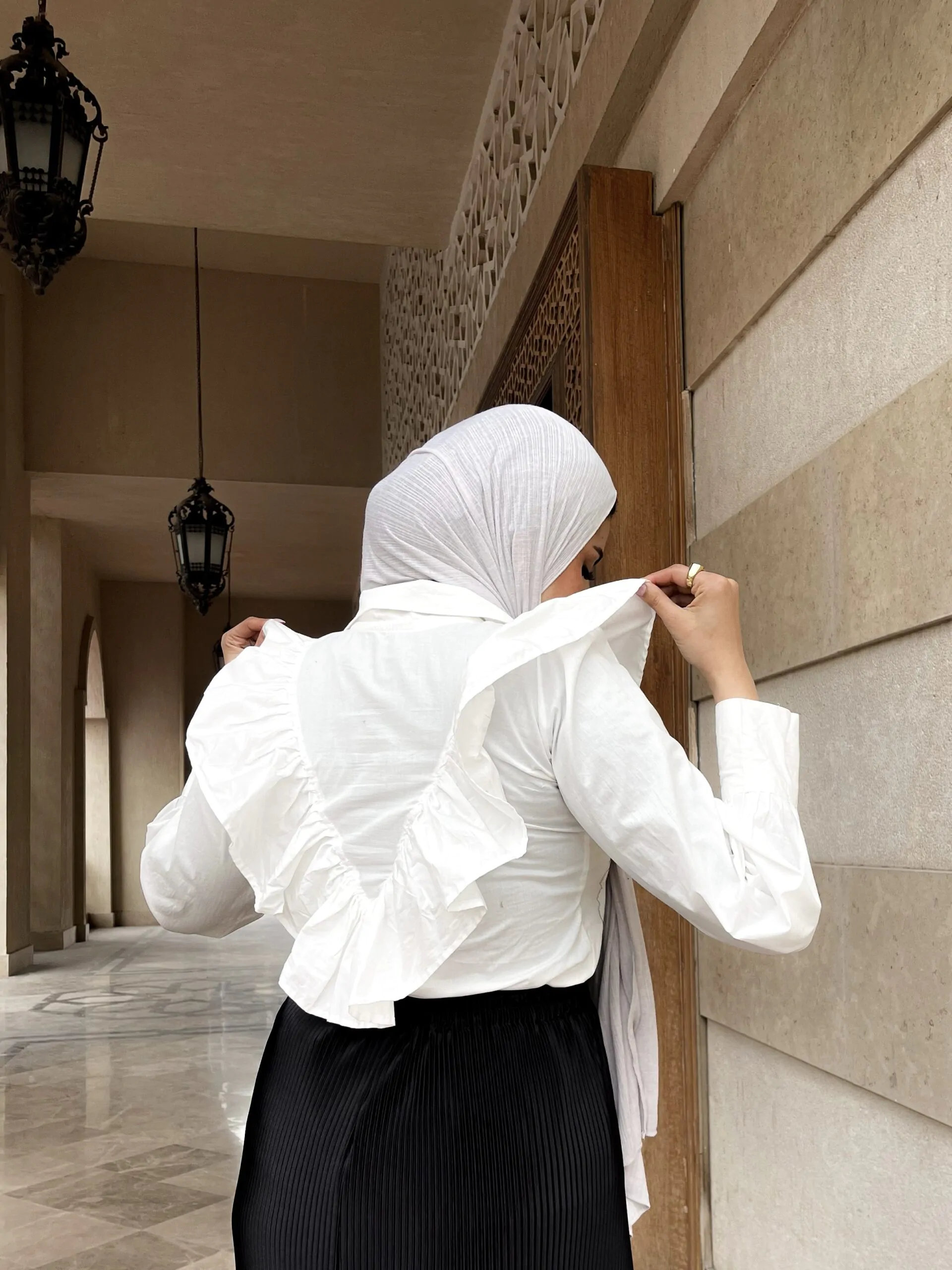 Classic White Blouse