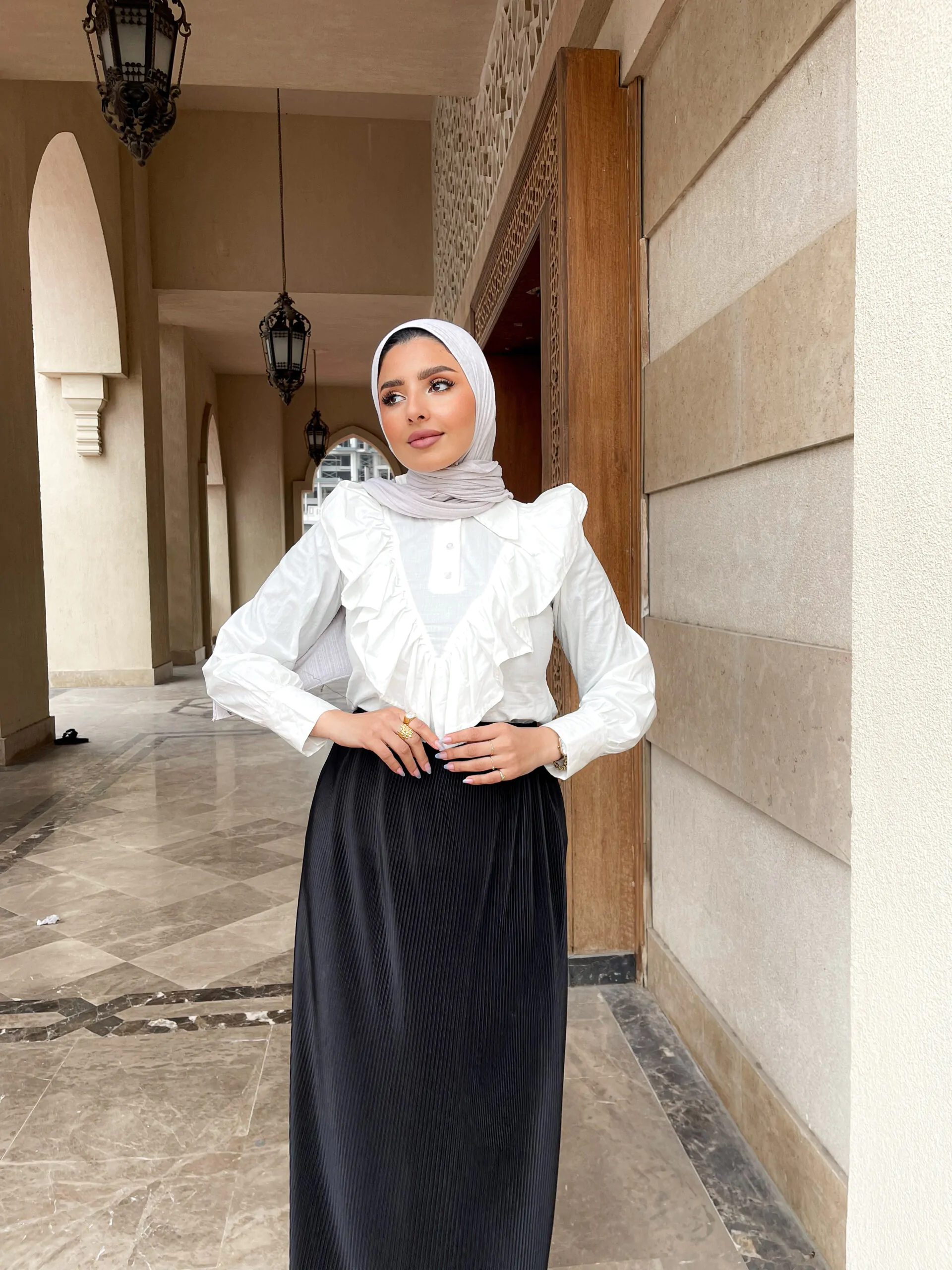 Classic White Blouse