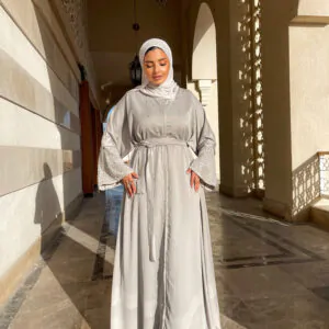 Light Diamond Abaya