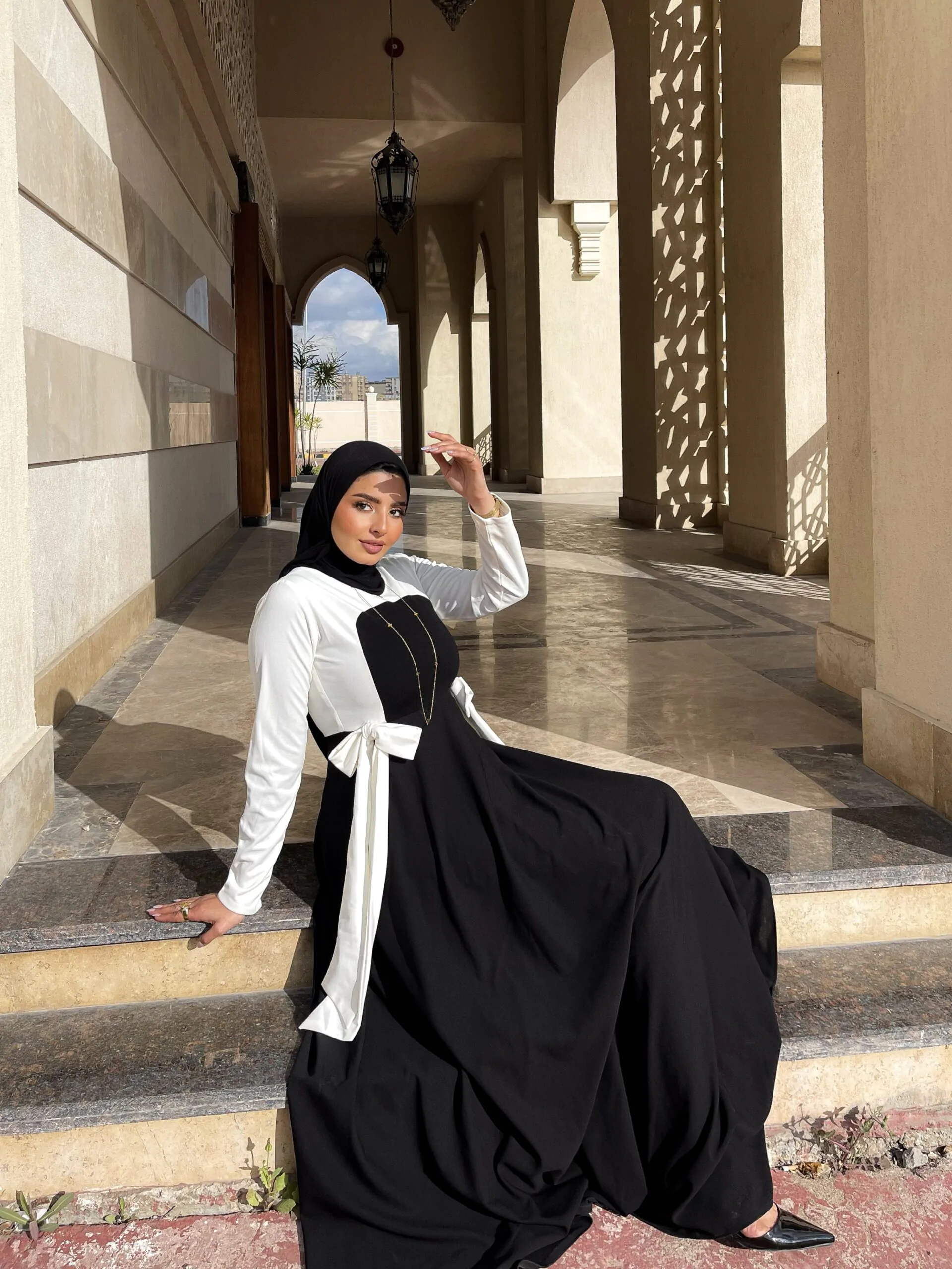 White Shadow Dress