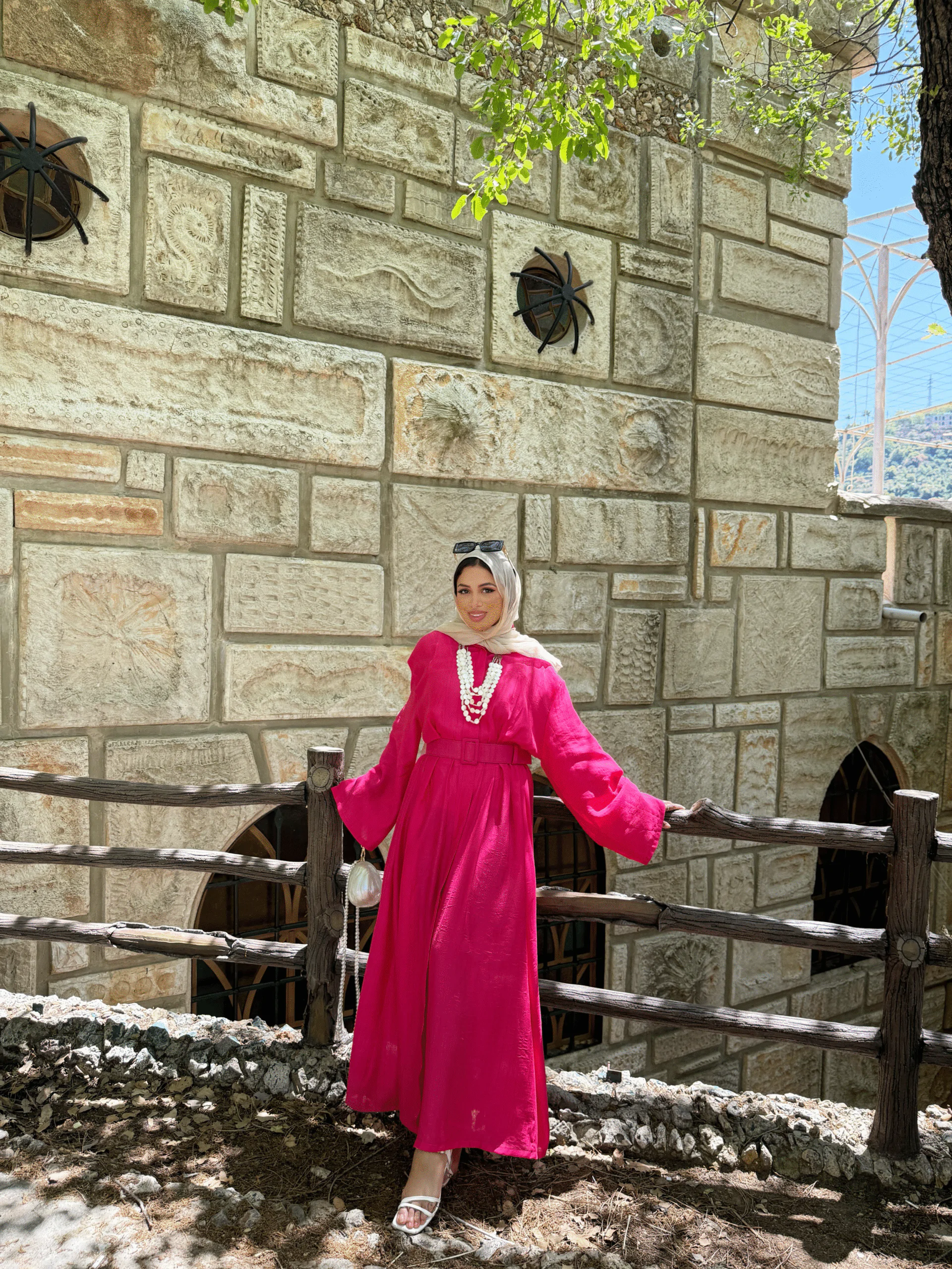 Fuchsia Bloom Dress
