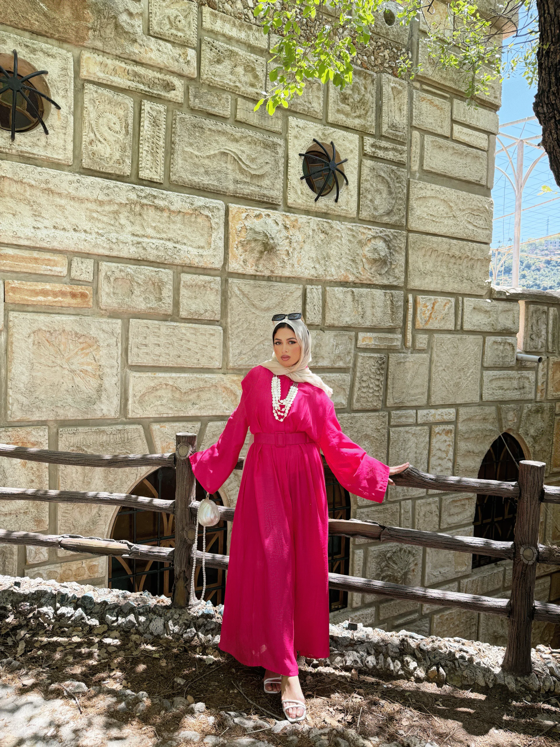 Fuchsia Bloom Dress