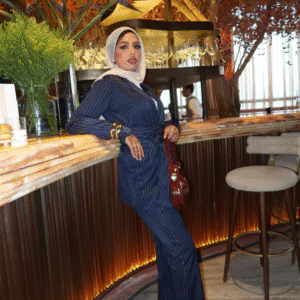 Navy Glam Suit